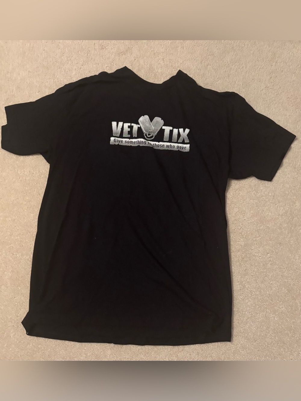Black Veteran Tee - Men's Comfort Cotton Shirt